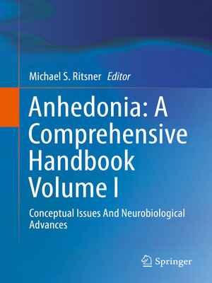 cover image of Anhedonia